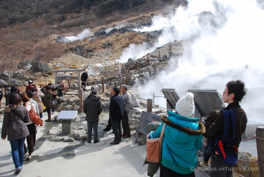 Owakudani Sulphur Vents