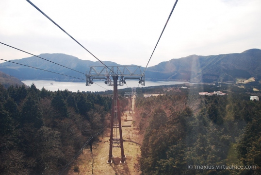 Ropeway to Lake Ashi