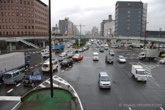 Rainy day traffic