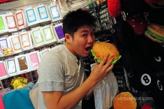 Someone's craving burgers