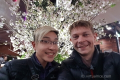Fake Sakura Selfie