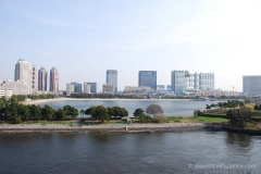 Odaiba from the Rainbow Bridge