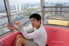 Guess who's scared of heights?